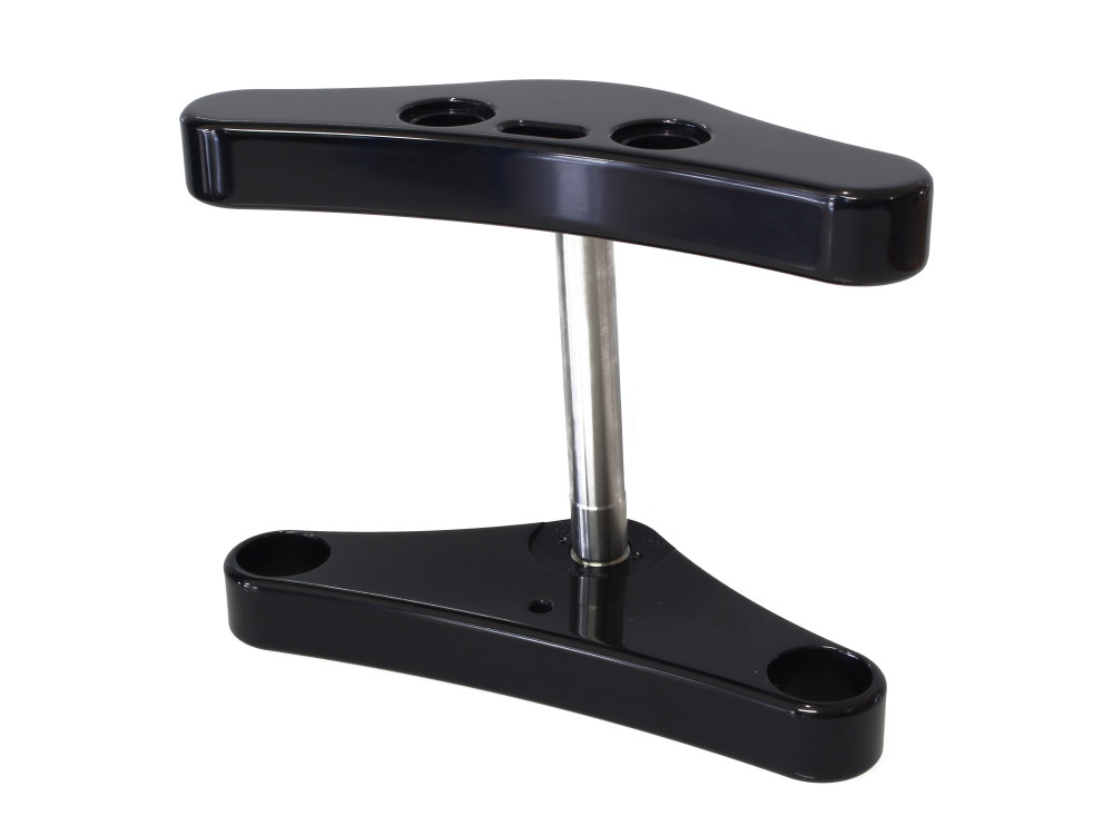 Hawg Halters 6 Degree Raked Triple Tree Kit – Black. Fits FX Softail 1984-2017 & Dyna Wide Glide 1993-2005.