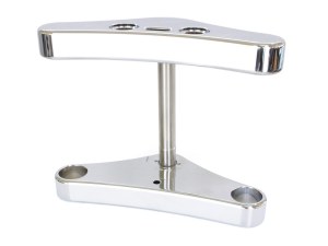 Hawg Halters 5 Degree Raked Triple Tree Kit – Chrome. Fits FX Softail 1984-2017 & Dyna Wide Glide 1993-2005. Hawg Halters 5 Degree Raked Triple Tree Kit – Chrome. Fits FX Softail 1984-2017 & Dyna Wide Glide 1993-2005.