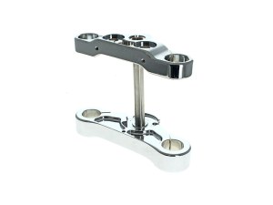 Hawg Halters 4 Degree Raked Triple Tree Kit – Chrome. Fits Breakout 2018up with 21in. or 23in. Wheel Upgrade. Hawg Halters 4 Degree Raked Triple Tree Kit – Chrome. Fits Breakout 2018up with 21in. or 23in. Wheel Upgrade.