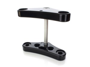 Hawg Halters 5 Degree Raked Mid Glide Triple Tree Kit – Black. Fits Dyna 2006-2017 with 23in. Wheel Conversion Hawg Halters 5 Degree Raked Mid Glide Triple Tree Kit – Black. Fits Dyna 2006-2017 with 23in. Wheel Conversion