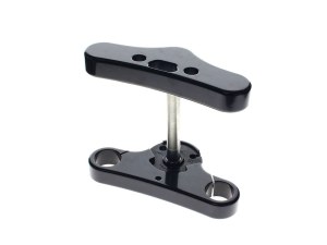 Hawg Halters 5 Degree Raked Mid Glide Triple Tree Kit – Black. Fits Softail Street Bob & Softail Standard 2018up with 23in. Wheel Conversion Hawg Halters 5 Degree Raked Mid Glide Triple Tree Kit – Black. Fits Softail Street Bob & Softail Standard 2018up with 23in. Wheel Conversion