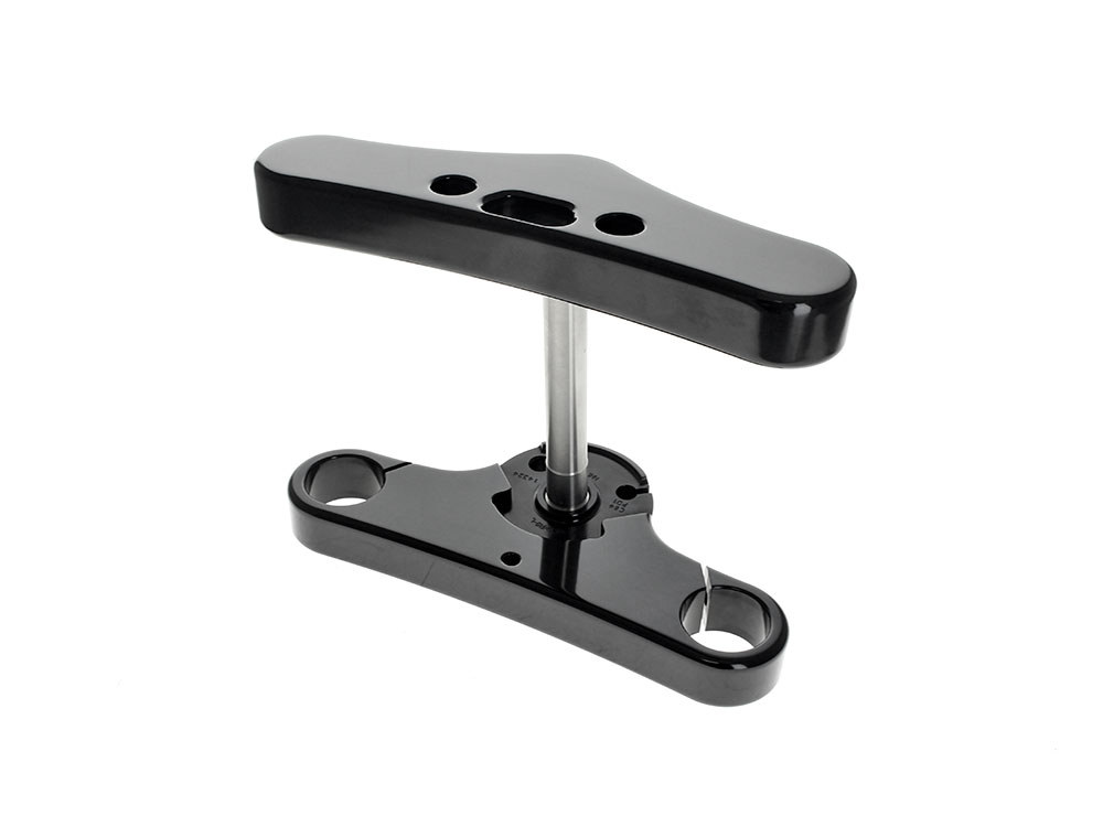 Hawg Halters 6 Degree Raked Wide Glide Triple Tree Kit – Black. Fits Breakout 2018up.