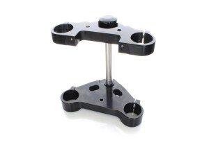 Hawg Halters 6 Degree Raked Triple Tree Kit – Black. Fits V-Rod 2012-2017 with OEM Inverted Front End & 23in. Wheel Upgrade. Hawg Halters 6 Degree Raked Triple Tree Kit – Black. Fits V-Rod 2012-2017 with OEM Inverted Front End & 23in. Wheel Upgrade.