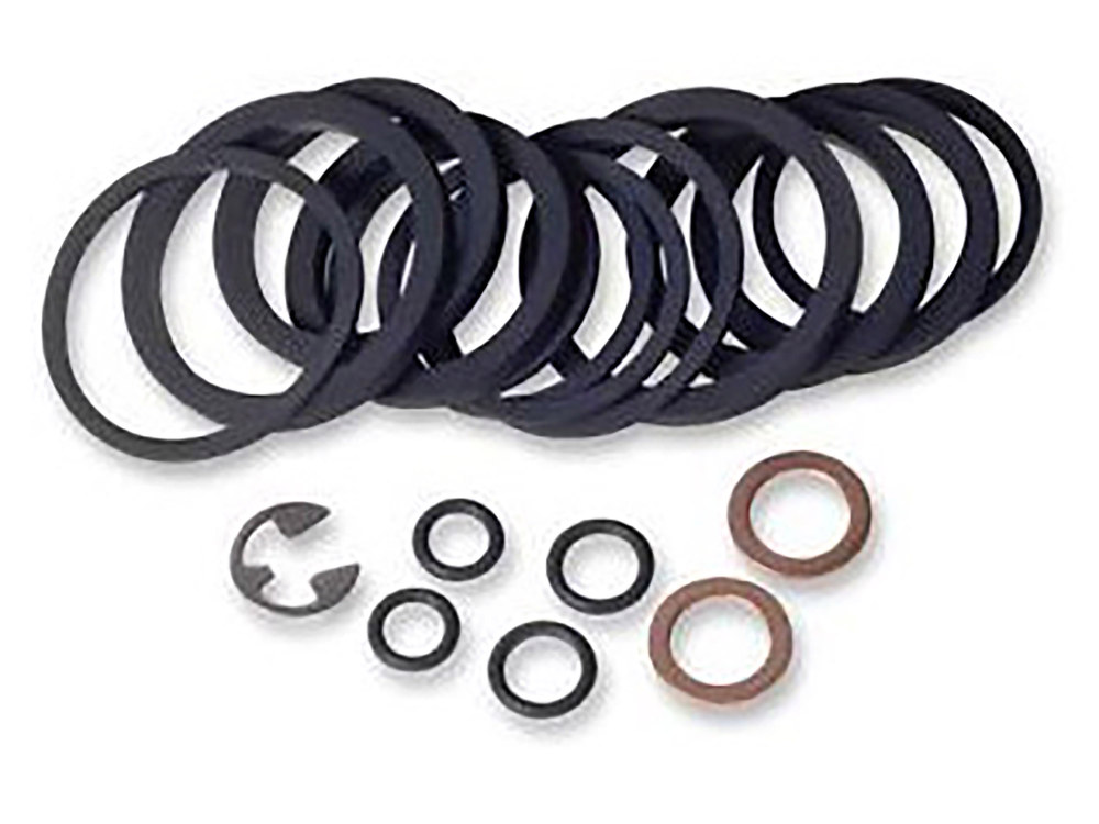 Hawg Halters Caliper Dual Seal Rebuild Kit. Fits Hawg Halters 6000 Series 6 Piston Calipers.