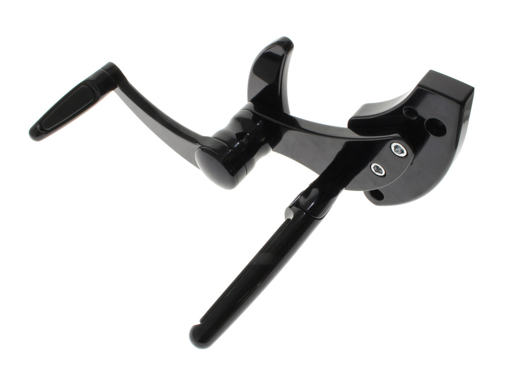 Hawg Halters Forward Controls – Rubber Inlay – Black. Fits Softail 2018up. Length Adjustable.