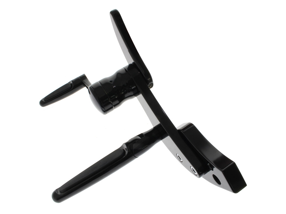 Hawg Halters Forward Controls – Rubber Inlay – Black. Fits Softail 2018up. Length Adjustable.