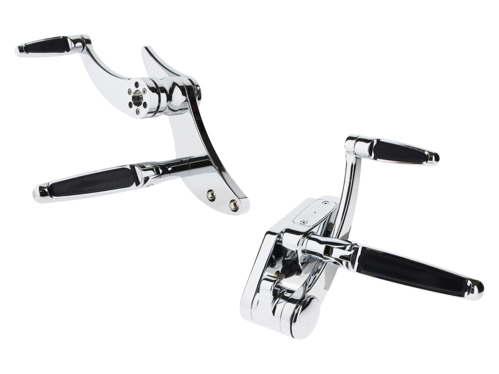 Hawg Halters Forward Controls – Chrome. Fits Softail 2018up. Length Adjustable.