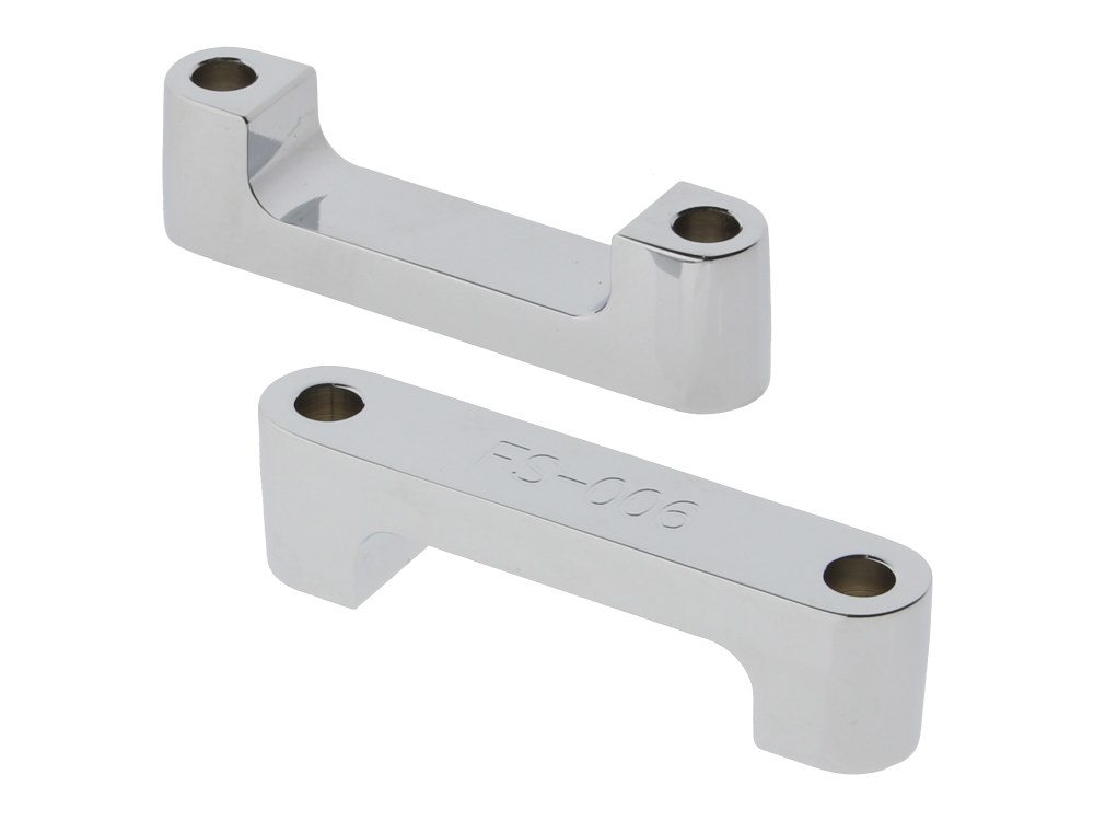 Hawg Halters Fender Spacer Kit – Chrome. Fits Touring 1984-2013 with 23in. or 26in. Custom Fender.