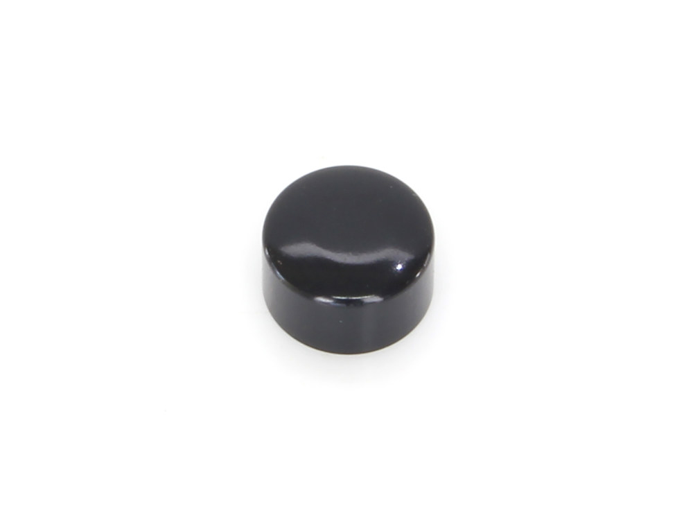 Cap, Push Button; Blk Anodized