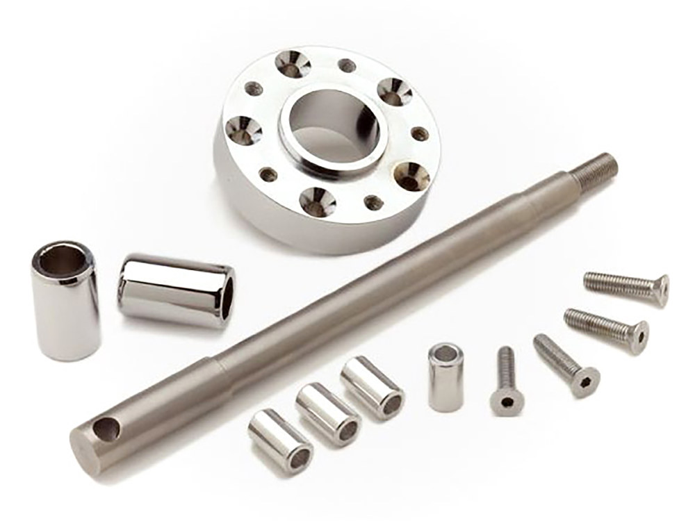 Axle+Spacers, Disc+Fender Spacers