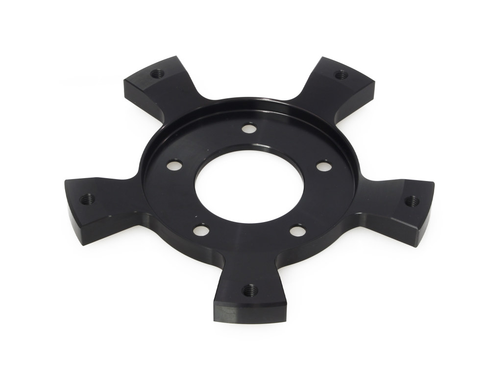 Hawg Halters Rotor Adaptor. Adapts OEM Five Spoke Mount Rotors on to Hub Mount Rotor Wheels – Black. Fits Most Touring 2014-2023