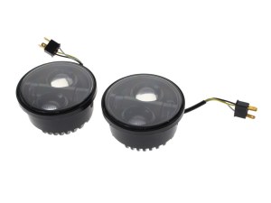 Hoglights 4-1/2in. HeadLight Inserts – Black. Fits Dyna Fat Bob 2008-2017 with Dual Headlight. Hoglights 4-1/2in. HeadLight Inserts – Black. Fits Dyna Fat Bob 2008-2017 with Dual Headlight.