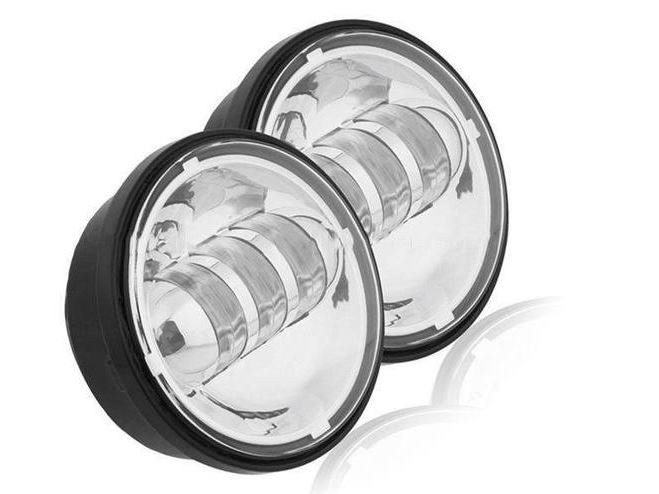 Hoglights 4-1/2in. LED Passing Lamp Inserts – Black.