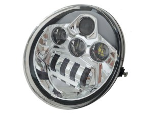 Hoglights 5-3/4in. LED HeadLight Insert with DRL – Chrome. Fits Night Rod Special 2012-2017 & Muscle 2009-2017. Hoglights 5-3/4in. LED HeadLight Insert with DRL – Chrome. Fits Night Rod Special 2012-2017 & Muscle 2009-2017.