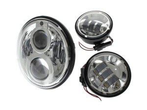 Hoglights 7in. HeadLight & 4.5in. Passing Lamp Bundle – Chrome. Fits Most H-D with 7in. Headlights & 4.5in. Passing Lamps. Hoglights 7in. HeadLight & 4.5in. Passing Lamp Bundle – Chrome. Fits Most H-D with 7in. Headlights & 4.5in. Passing Lamps.