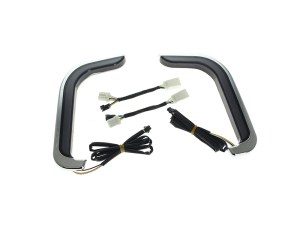 Hoglights FusionFX Lower Fairing LED Lights – Chrome. Fits Touring 1998-2013 with Lower Fairing Hoglights FusionFX Lower Fairing LED Lights – Chrome. Fits Touring 1998-2013 with Lower Fairing