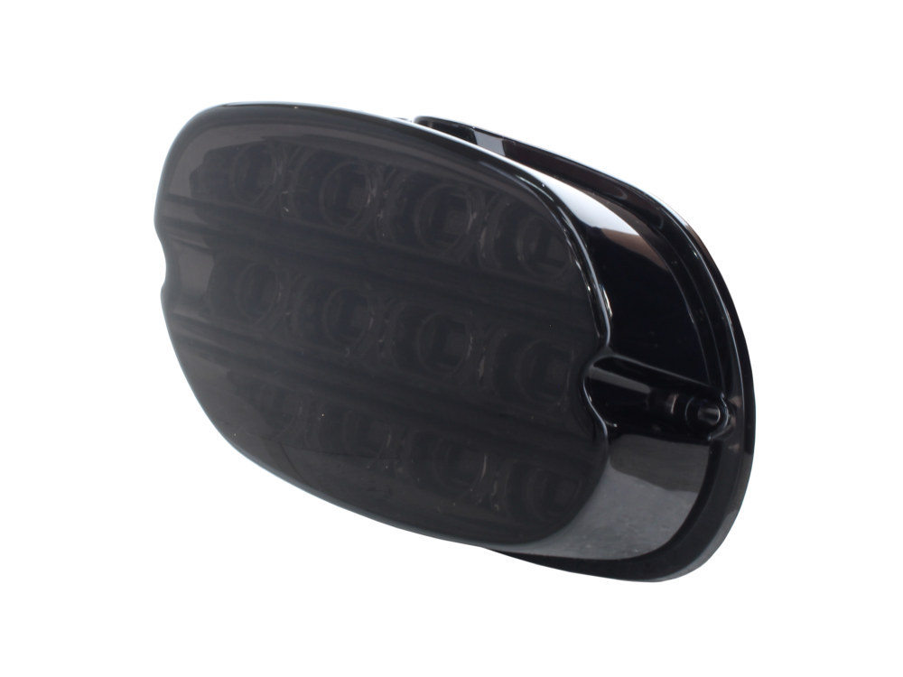 Hoglights Low Profile LED Taililight with Smoke Lens. Fits Most 1999up Models