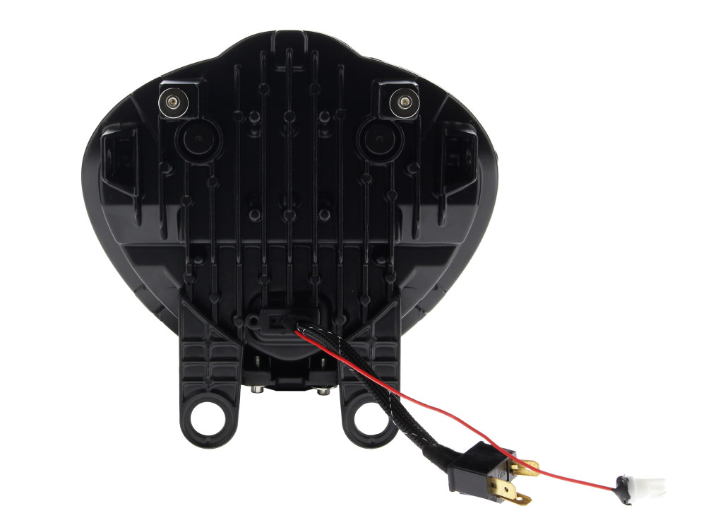 Hoglights LED Headlight Insert – Black. Fits Kawasaki Vulcan S 2015up.