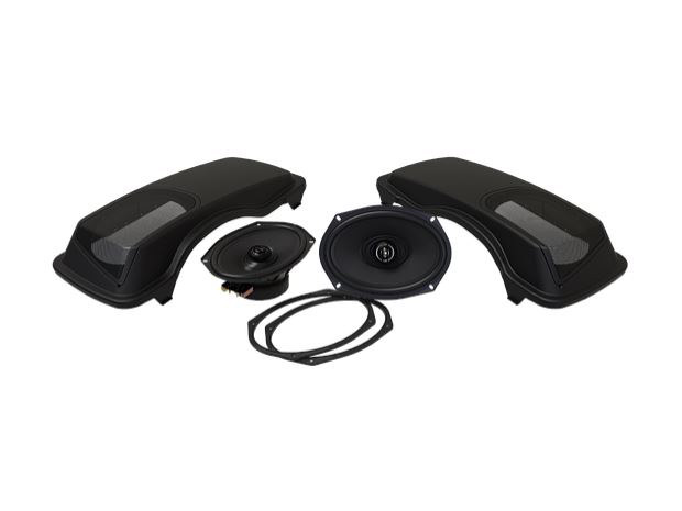 Saddlebag Lids w/HT XL Speakers;