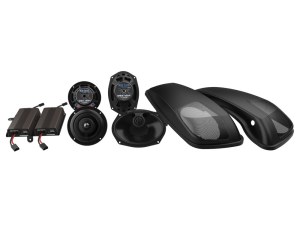 Hog Tunes AUDIO Wild Boar, 600 Watt Amp x 4 Speaker Kit & Saddlebag Lids. Fits Street Glide 2014-2023 Hog Tunes AUDIO Wild Boar, 600 Watt Amp x 4 Speaker Kit & Saddlebag Lids. Fits Street Glide 2014-2023