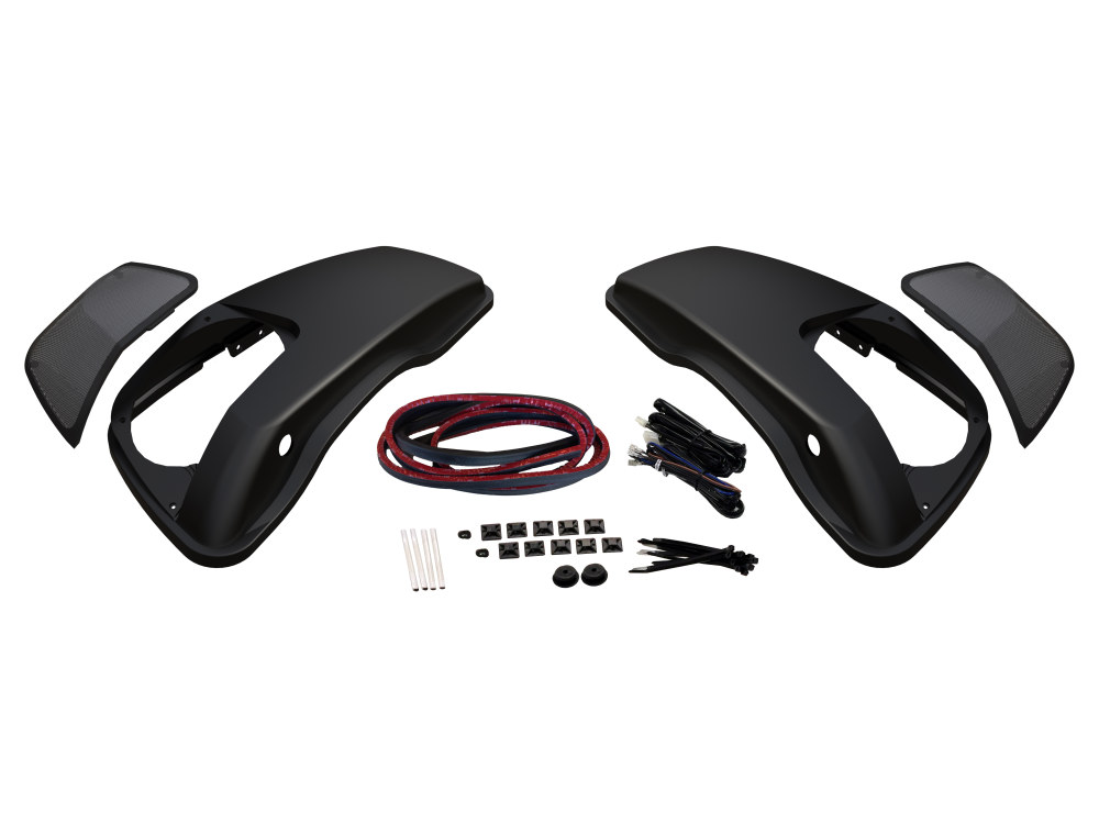 Saddlebag Lids; FLH%2714-23 6x9