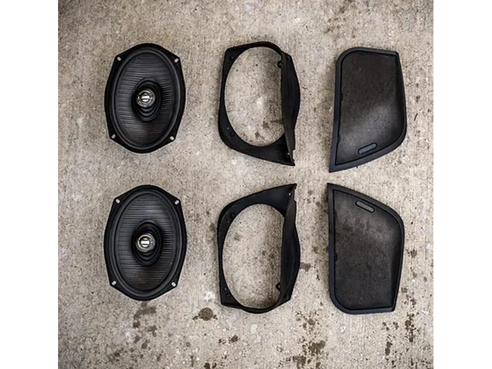 Saddlebag Lids; Retro Install Kit