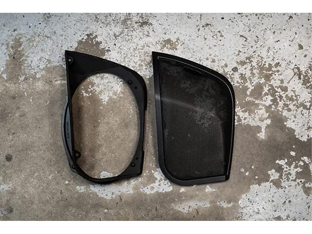 Saddlebag Lids; Retro Install Kit