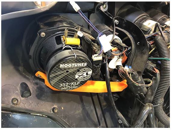 Hog Tunes AUDIO Hogtunes XL, 450 Watt Amp x 4 Speaker Kit. Fits Ultra Classic 1998-2013 & Tri Glide Ultra 2009-2013