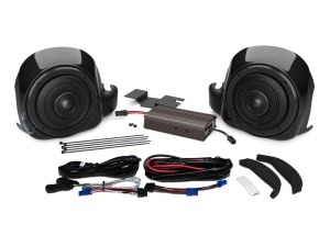 Hog Tunes AUDIO Wild Boar, 300 Watt Amp x 2 Speaker Lower Fairing Kit. Fits Limited Ultra Classic & Tri Glide Ultra 2014-2023 with Fairing Lowers Hog Tunes AUDIO Wild Boar, 300 Watt Amp x 2 Speaker Lower Fairing Kit. Fits Limited Ultra Classic & Tri Glide Ultra 2014-2023 with Fairing Lowers