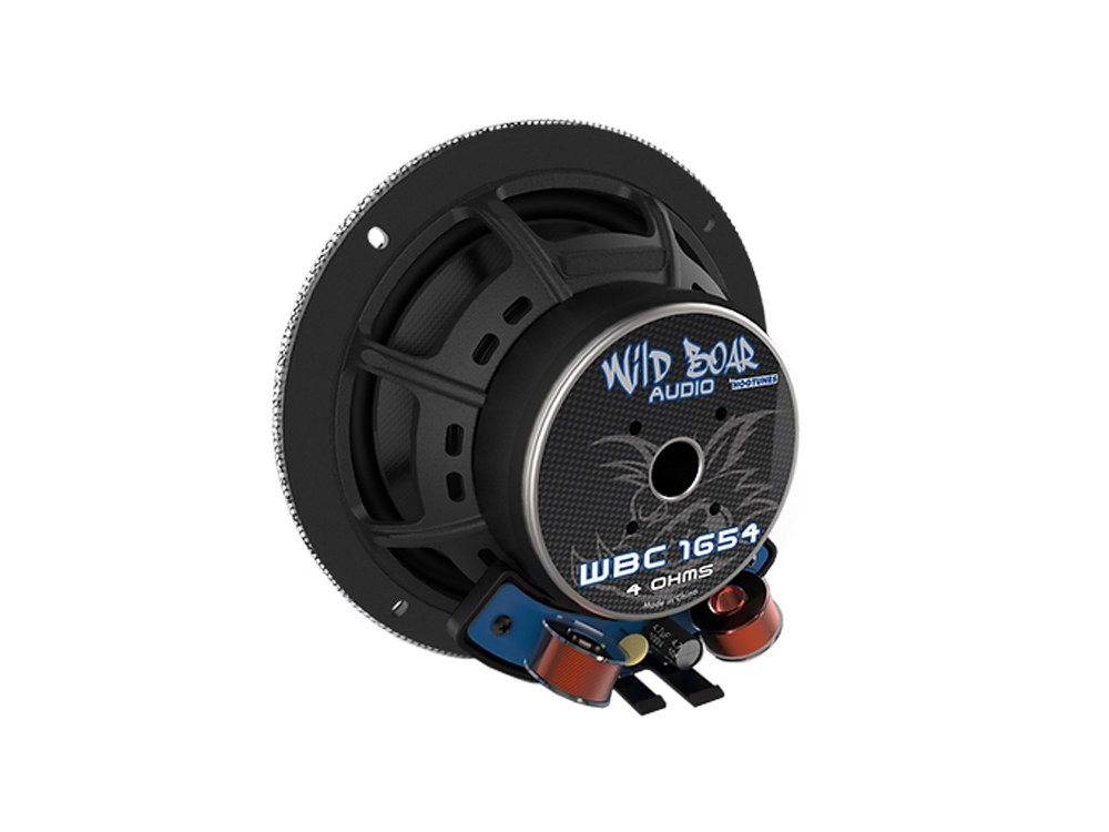 Hog Tunes AUDIO Wild Boar 6.5in. Front Speakers. Fits Touring 2014-2023