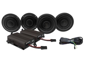 Hog Tunes AUDIO Wild Boar, 600 Watt Amp x 4 Speaker Kit. Fits Limited Ultra Classic, Ultra Classic & Tri Glide Ultra 2014-2023 Hog Tunes AUDIO Wild Boar, 600 Watt Amp x 4 Speaker Kit. Fits Limited Ultra Classic, Ultra Classic & Tri Glide Ultra 2014-2023