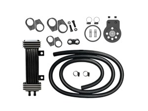 Jagg Oil Coolers 6-Row Vertical Deluxe Oil Cooler Kit. Fits Softail 2018up Jagg Oil Coolers 6-Row Vertical Deluxe Oil Cooler Kit. Fits Softail 2018up
