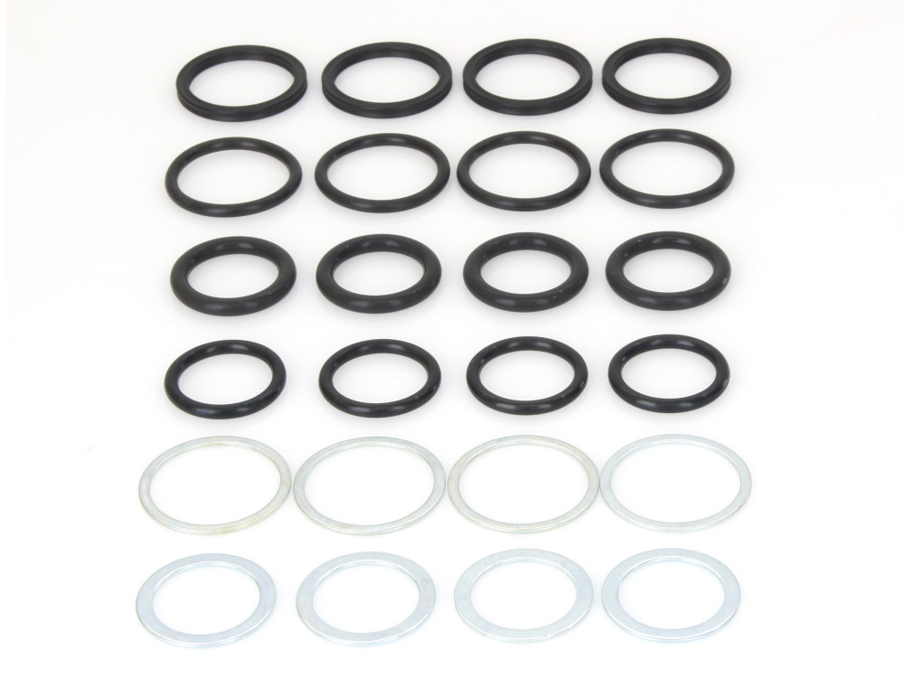 James Gaskets Inc Push Rod Tube O’Ring Kit. Fits Big Twin 1984-1999 & Sportster 1986-1990.