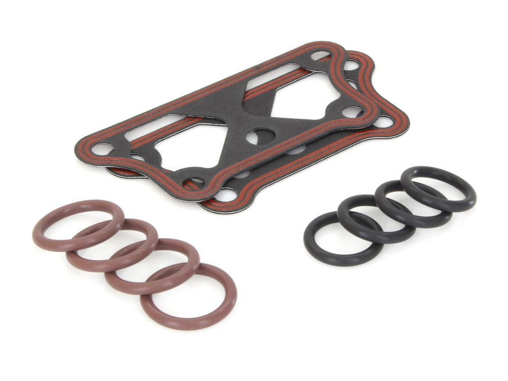 James Gaskets Inc Tappet & Push Rod Cover Kit. Fits Sportster 2004-2021