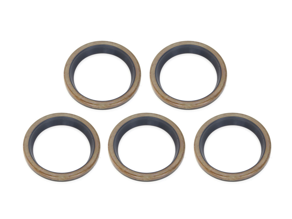 James Gaskets Inc Transmission Main Drive Gear End Seal – Pack of 5. Fits 4Spd Big Twin 1966-1986.