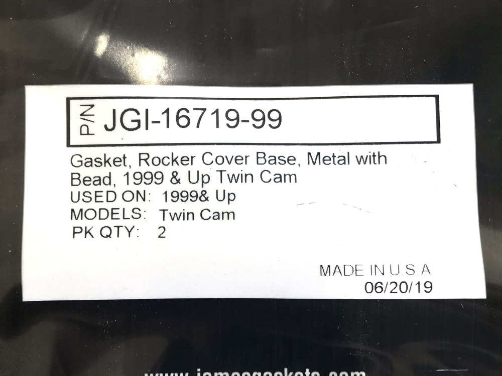 Gasket; Rocker Base BT%2799up