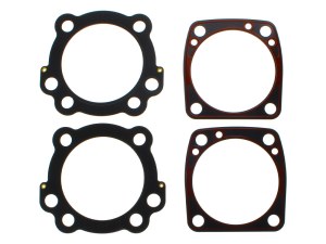 James Gaskets Inc MLS Cylinder Head & Base Gasket Kit. Fits Big Twin 1984-1999 with Evo Engine. James Gaskets Inc MLS Cylinder Head & Base Gasket Kit. Fits Big Twin 1984-1999 with Evo Engine.