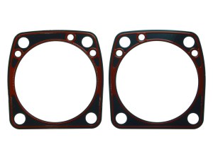 James Gaskets Inc 0.020in. Thick Cylinder Base Gaskets. Fits Evolution Big Twin 1984-1999. James Gaskets Inc 0.020in. Thick Cylinder Base Gaskets. Fits Evolution Big Twin 1984-1999.