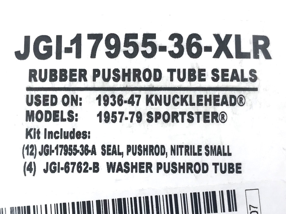 P/Rod Tube O%27Ring Kit; XL%2757-79 &