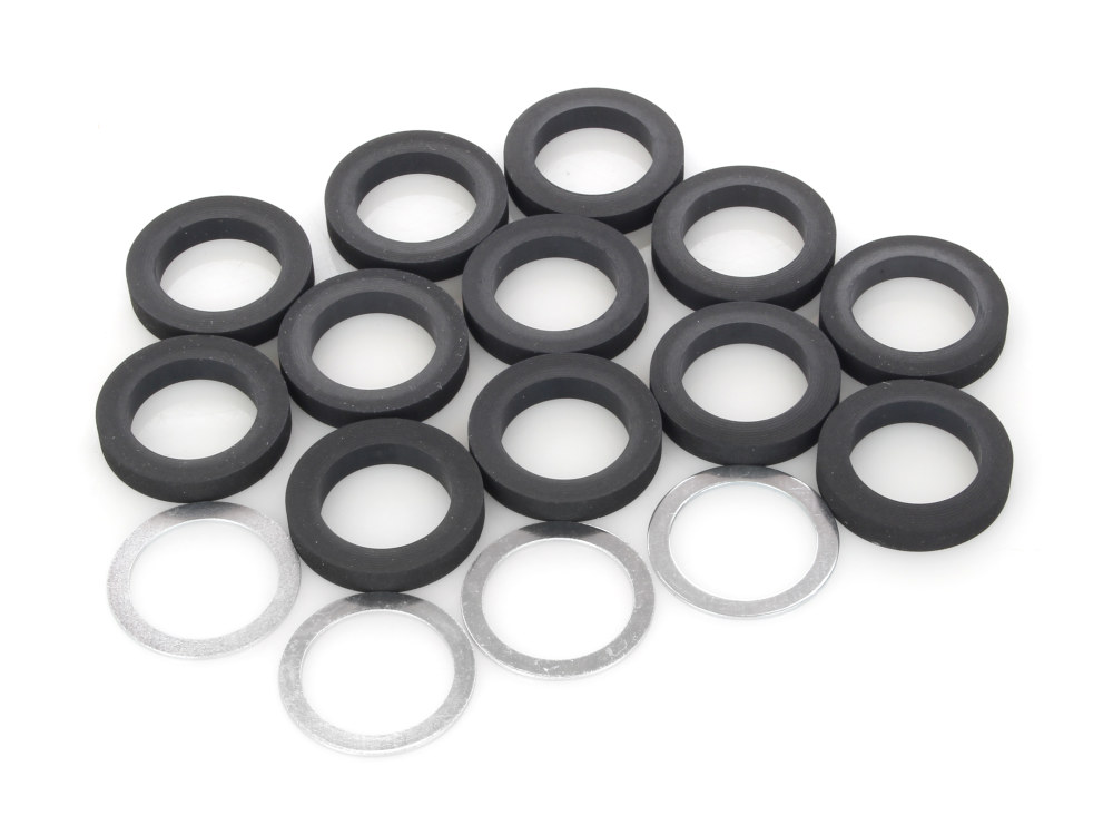 James Gaskets Inc Push Rod Cover Seal Kit. Fits Sportster 1957-1979 & Big Twin 1936-1947.