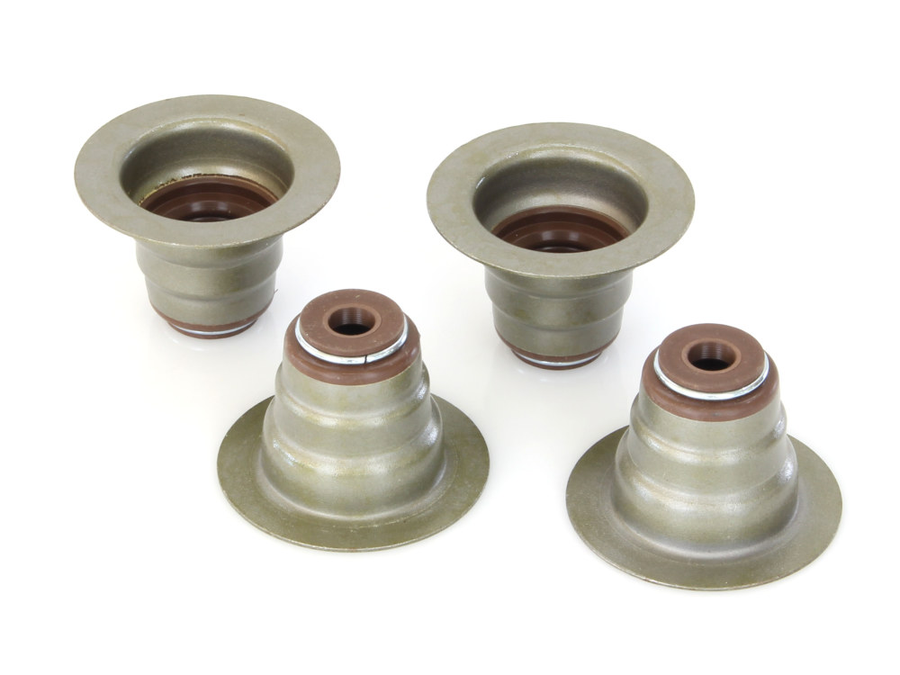 James Gaskets Inc Valve Guide Seals. Fits Twin Cam 2005-2017 & Sportster 2005-2021