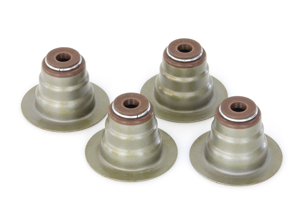 James Gaskets Inc Valve Guide Seals. Fits Twin Cam 2005-2017 & Sportster 2005-2021