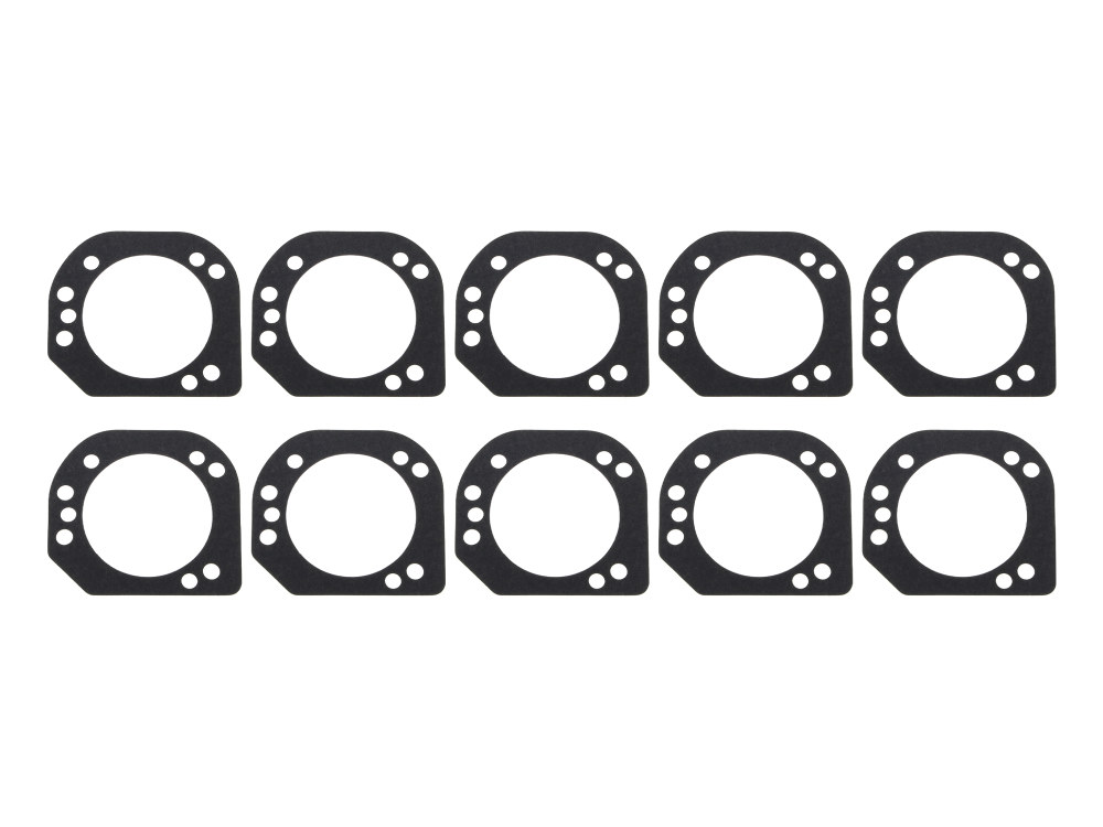 James Gaskets Inc Air Filter Backplate to Throttle Body Gasket – Pack of 10. Fits Twin Cam 2006-2017.