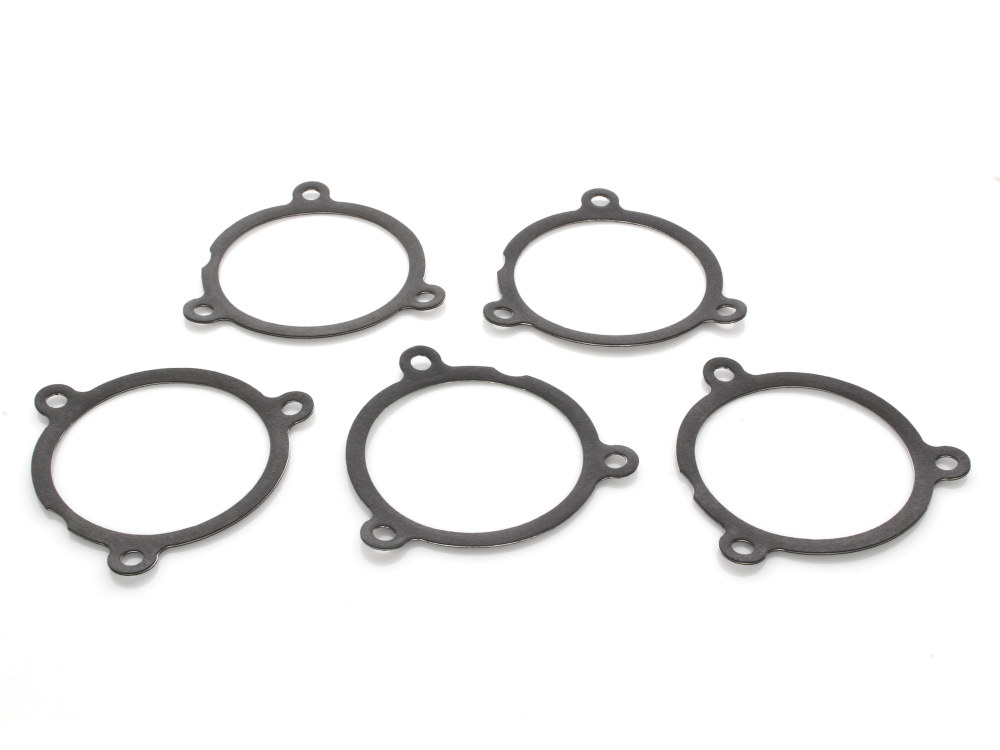 James Gaskets Inc Air Filter Backplate Gasket – Pack of 5. Fits Milwaukee-Eight 2017up with Ventilator Air Filter Assembly.