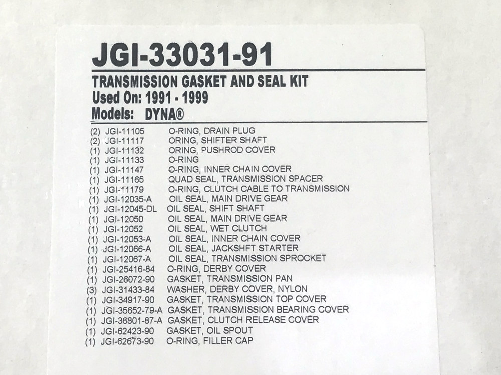 Gasket Kit; Trans FXD%2791-98