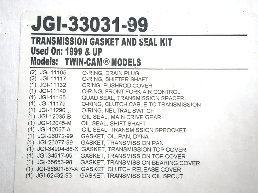 Gasket Kit; Trans BT%2799-06 5spd
