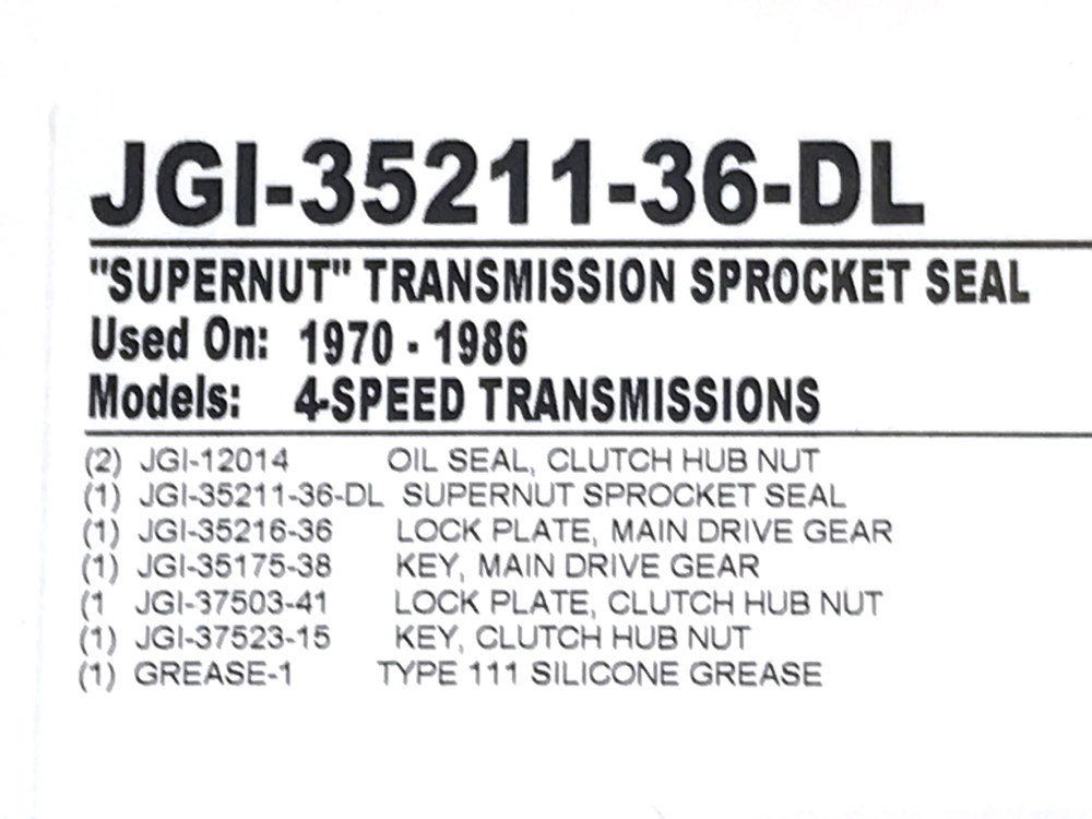 Nut; Trans Super BT%2770-86 4spd