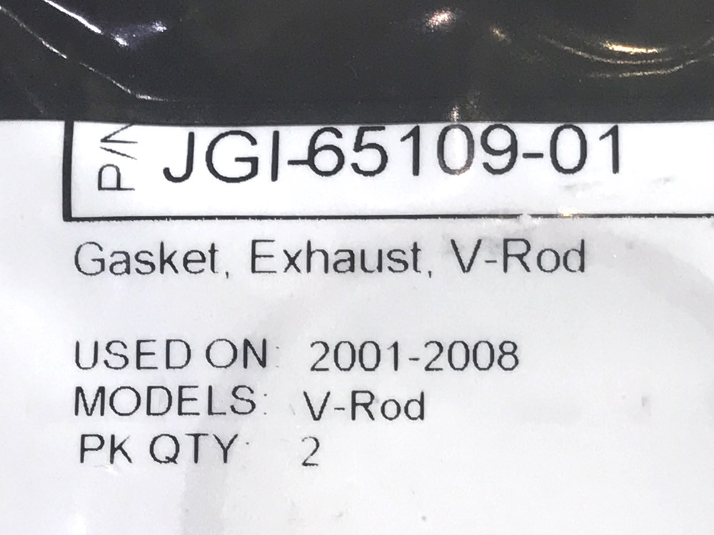 James Gaskets Inc Exhaust Gasket Kit. Fits V-Rod 2002-2008.