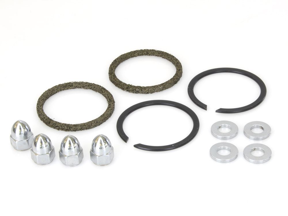 James Gaskets Inc Exhaust Gasket Kit with Race/Screamin Eagle Style Gaskets. Fits Big Twin 1984up & Sportster 1986-2021.