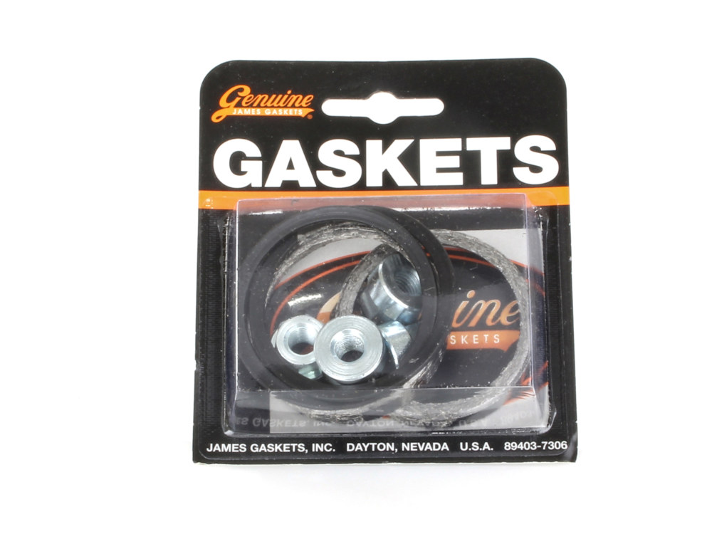 James Gaskets Inc Exhaust Gasket Kit with Tapered Style Gaskets. Fits Big Twin 1984up & Sportster 1986-2021.